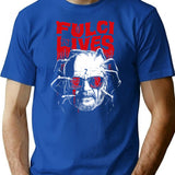Mens My Favorite Fulci Lives T-Shirt for Men & Women, T-Shirts Graphic Tee - Blue