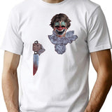 Michael Myers T-Shirt for Men & Women, T-Shirts Graphic Tee - White