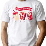 Midnight Movie T-Shirt for Men & Women, T-Shirts Graphic Tee - White