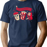 Midnight Movie T-Shirt for Men & Women, T-Shirts Graphic Tee - Navy