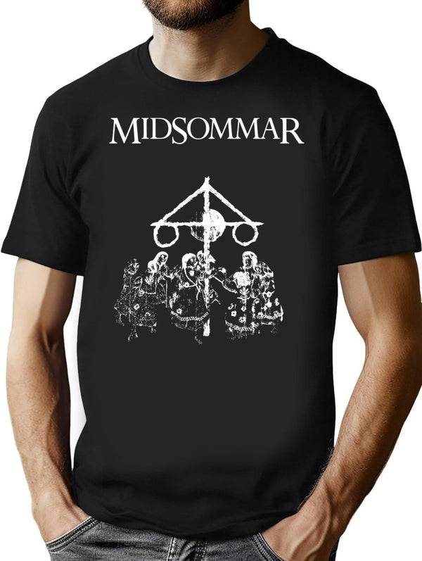 Midsommar () T-Shirt for Men & Women, T-Shirts Graphic Tee - Black