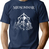 Midsommar () T-Shirt for Men & Women, T-Shirts Graphic Tee - Navy