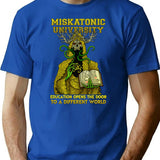 Miskatonic Hastur - Azhmodai 2020 T-Shirt for Men & Women, T-Shirts Graphic Tee - Blue