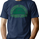 Miskatonic Historical Society T-Shirt for Men & Women, T-Shirts Graphic Tee - Navy