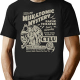 Miskatonic Mystery Radio Theatre T-Shirt T-Shirt for Men & Women, T-Shirts Graphic Tee - Black