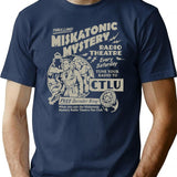 Miskatonic Mystery Radio Theatre T-Shirt T-Shirt for Men & Women, T-Shirts Graphic Tee - Navy