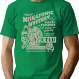 Miskatonic Mystery Radio Theatre T-Shirt T-Shirt for Men & Women, T-Shirts Graphic Tee - Green