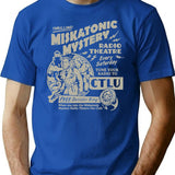 Miskatonic Mystery Radio Theatre T-Shirt T-Shirt for Men & Women, T-Shirts Graphic Tee - Blue