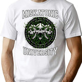 Miskatonic U - Azhmodai 2020 T-Shirt for Men & Women, T-Shirts Graphic Tee - White