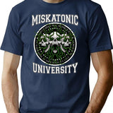 Miskatonic U - Azhmodai 2020 T-Shirt for Men & Women, T-Shirts Graphic Tee - Navy