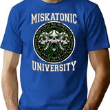 Miskatonic U - Azhmodai 2020 T-Shirt for Men & Women, T-Shirts Graphic Tee - Blue