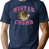 Mistah Cosmo Bootleg Graphic T-Shirt - Navy