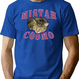 Mistah Cosmo Bootleg Graphic T-Shirt - Blue