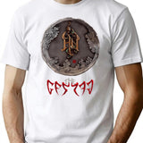 Mongolian Rock Band T-Shirt for Men & Women, T-Shirts Graphic Tee - White