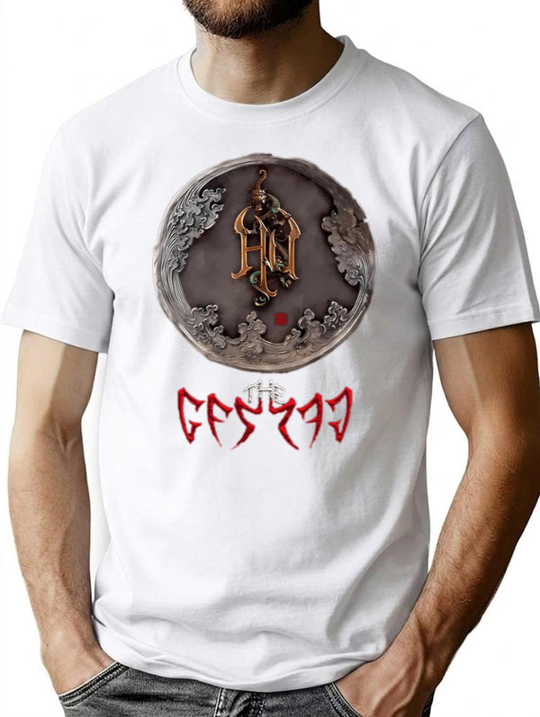 Mongolian Rock Band T-Shirt for Men & Women, T-Shirts Graphic Tee - White