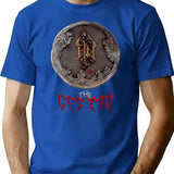 Mongolian Rock Band T-Shirt for Men & Women, T-Shirts Graphic Tee - Blue