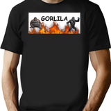 Monke Bootleg Graphic T-Shirt - Black