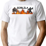 Monke Bootleg Graphic T-Shirt - White