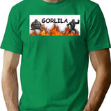 Monke Bootleg Graphic T-Shirt - Green