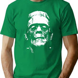 Monster (White) T-Shirt for Men & Women, T-Shirts Graphic Tee - Green