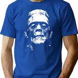Monster (White) T-Shirt for Men & Women, T-Shirts Graphic Tee - Blue