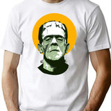 Monster T-Shirt for Men & Women, T-Shirts Graphic Tee - White
