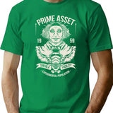 Mother Prime Asset T-Shirt for Men & Women, T-Shirts Graphic Tee - Green