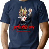 Mother'S Day Horror Movie T-Shirt for Men & Women, T-Shirts Graphic Tee - Navy