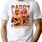 Paddy The Baddy Bootleg Graphic T-Shirt - White