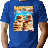 Pancakes Bootleg Bootleg Graphic T-Shirt - Blue