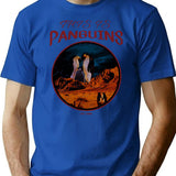 Panguins Bootleg Graphic T-Shirt - Blue