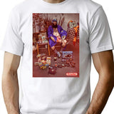 Panulo On The Rocks Bootleg Graphic T-Shirt - White