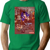 Panulo On The Rocks Bootleg Graphic T-Shirt - Green