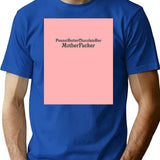 Pbcbmf Bootleg Graphic T-Shirt - Blue