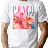 Peach Prc Retro Bootleg Bootleg Graphic T-Shirt - White