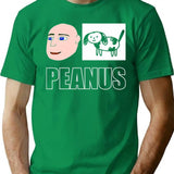 Peanus Bootleg Graphic T-Shirt - Green