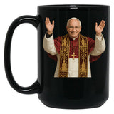 Pop Leo Xiv Black Coffee Mug