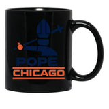 Pope Chicago Pope Robert Prevost Religious Pope Jesus Christian White Sox Black Coffee Mug - Black