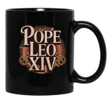 Pope Leo Pope Leo Xiv Black Coffee Mug - Black