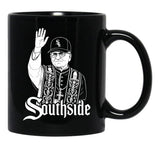 Pope Leo South Side Of Chicago Black Coffee Mug - Black