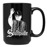 Pope Leo South Side Of Chicago Black Coffee Mug - Black