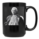 Pope Leo Xiii Black Coffee Mug - Black