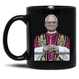 Pope Leo Xiv 2025 Black Coffee Mug
