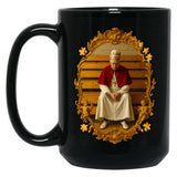 Pope Leo Xiv Fan Art Merch (2) Black Coffee Mug
