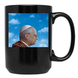 Pope Leo Xiv Fan Art Merch (3) Black Coffee Mug - Black