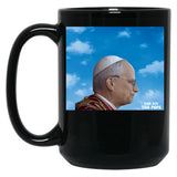 Pope Leo Xiv Fan Art Merch (3) Black Coffee Mug