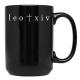 Pope Leo Xiv New Pope Black Coffee Mug - Black