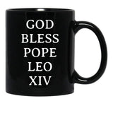 Pope Leo Xiv (2) Black Coffee Mug - Black