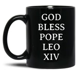 Pope Leo Xiv (2) Black Coffee Mug