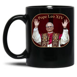 Pope Leo Xiv (5) Black Coffee Mug